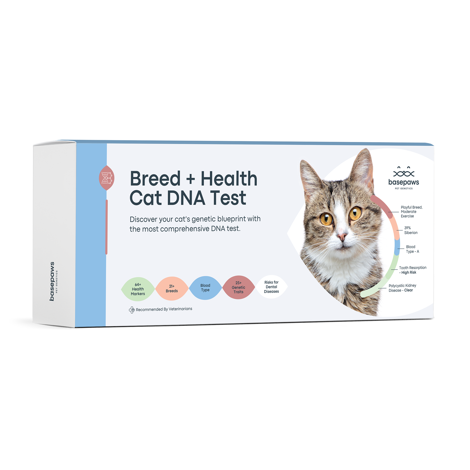 Breed + Health Cat DNA Test Box